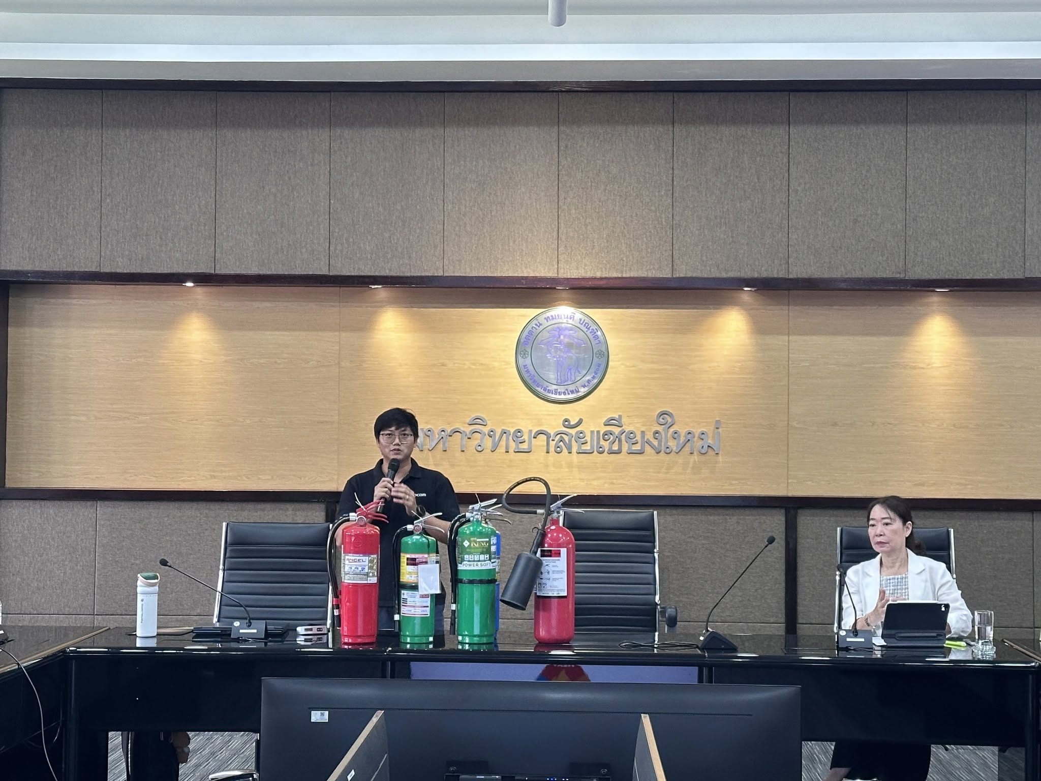 โครงการอบรมเชิงปฏิบัติการด้านกำกับดูแลและจัดการอุปกรณ์ตอบโต้เหตุฉุกเฉินเพื่อความปลอดภัยและความยั่งยืน