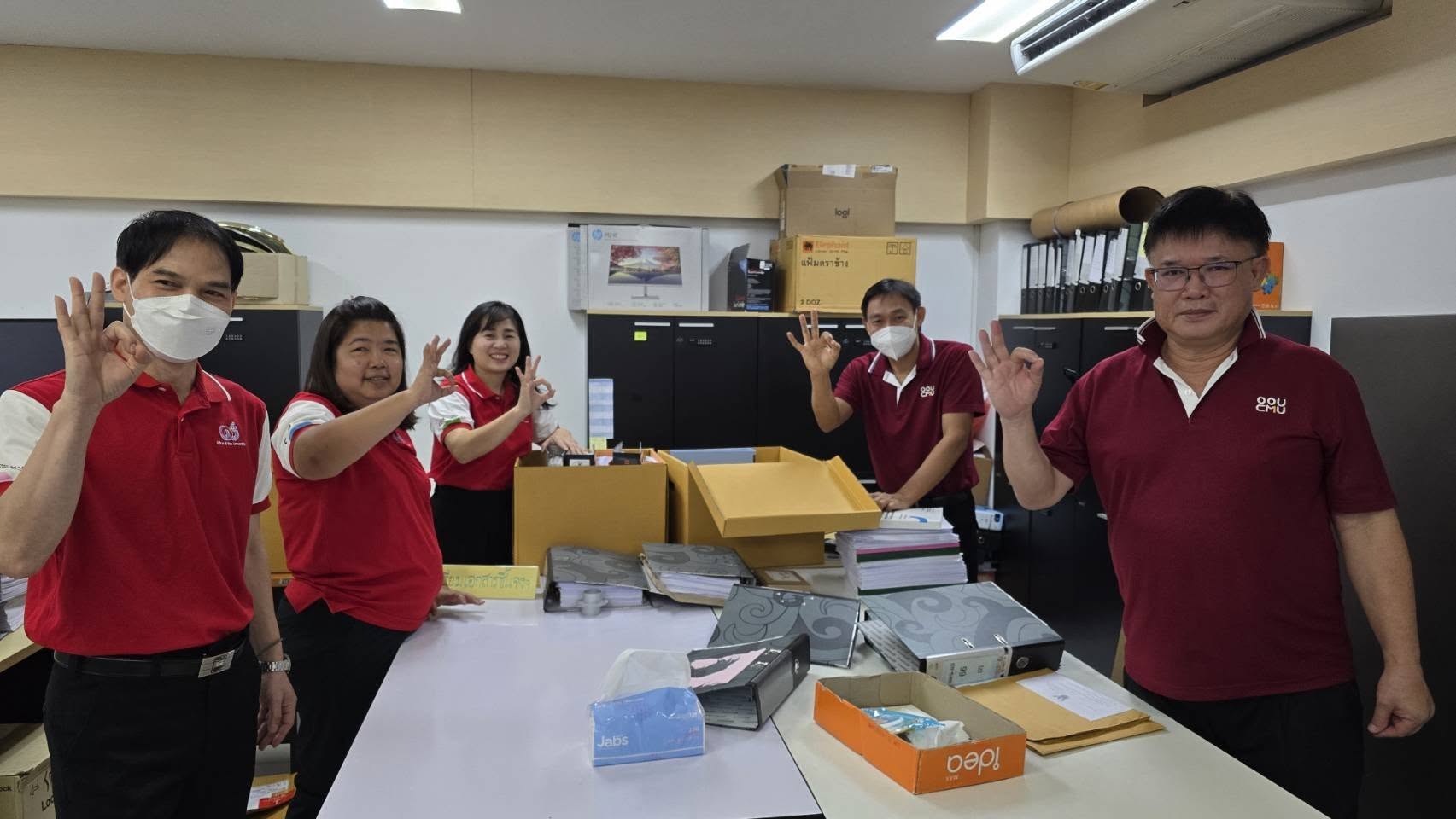 ภาพกิจกรรม Big Cleaning Day @ OOU Green & Clean “สะอาดขึ้น เขียวขึ้น น่าทำงานขึ้น”