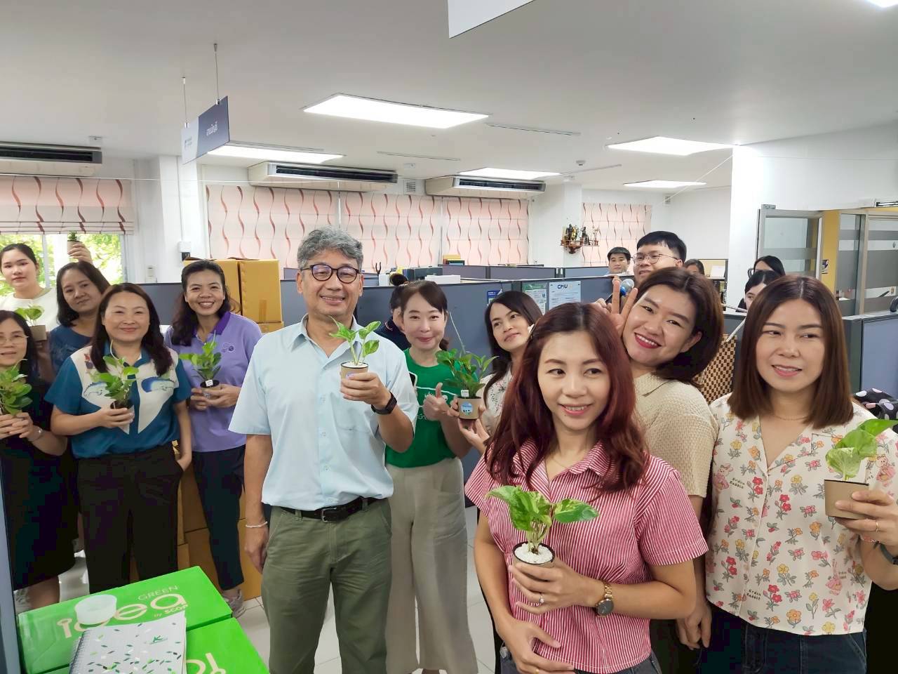 รณรงค์ สร้างจิตสำนึกที่ดี แก่บุคลากรสำนักงานมหาวิทยาลัย 2