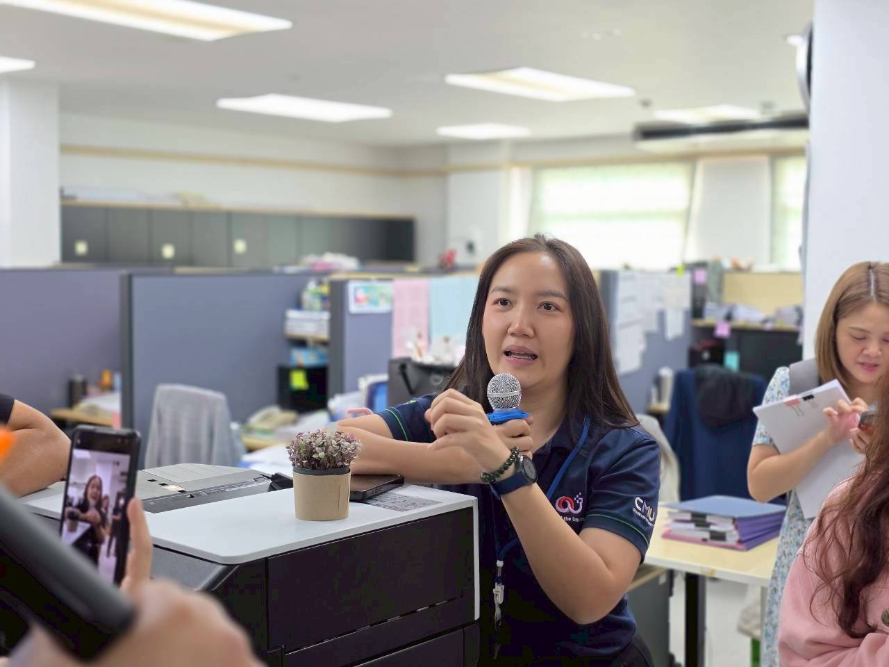 รณรงค์ สร้างจิตสำนึกที่ดี แก่บุคลากรสำนักงานมหาวิทยาลัย 2